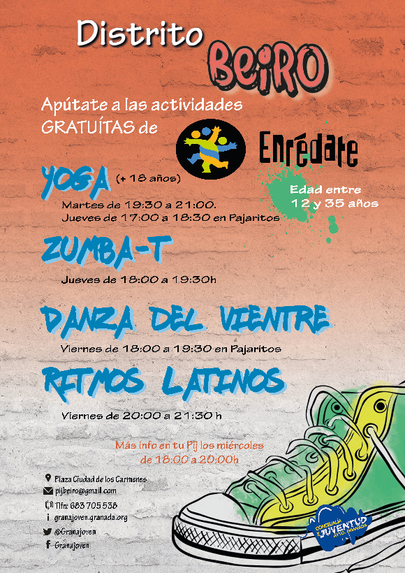 ©Ayto.Granada: Enredate: Actividades Enrdate